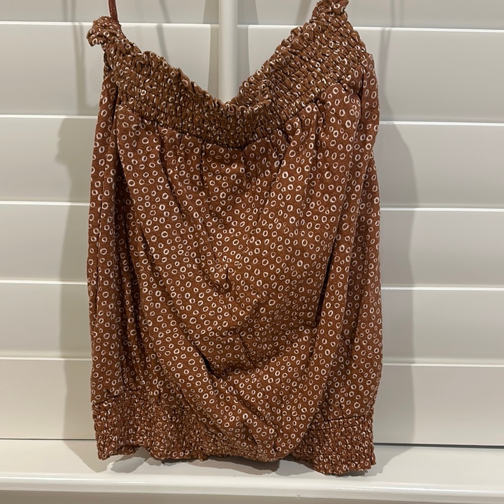 Strapless Anthropologie Top